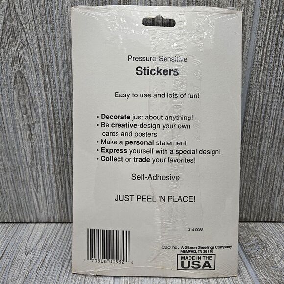 Vintage Cleo Disney The Little Mermaid Stickers Aiel Eric Triton Flounder‎ - Picture 2 of 6